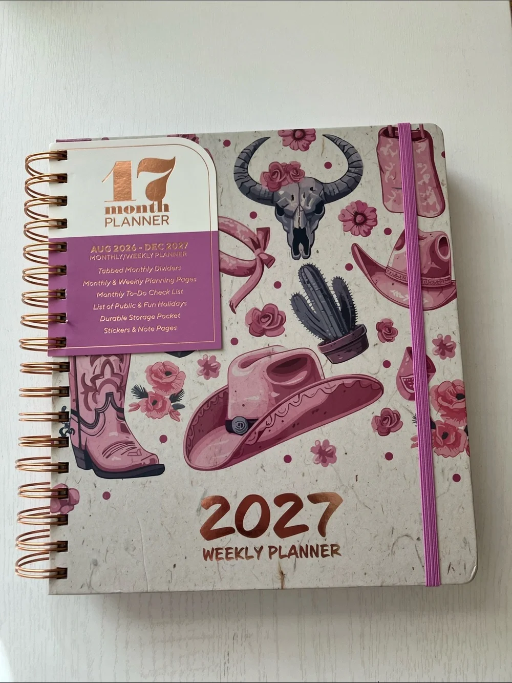 The Creative Expert 17 Month Planner - August 2026 - December 2027 (NWT)